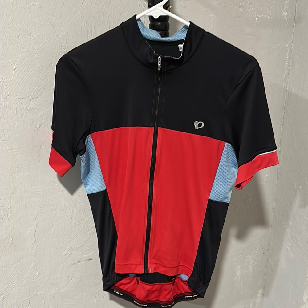 Pearl Izumi Red and Black Cycling Jersey